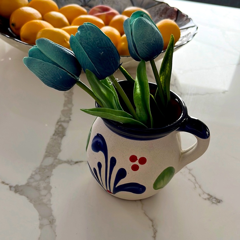 🌼 Mediterranean inspired mini pitcher 🌼